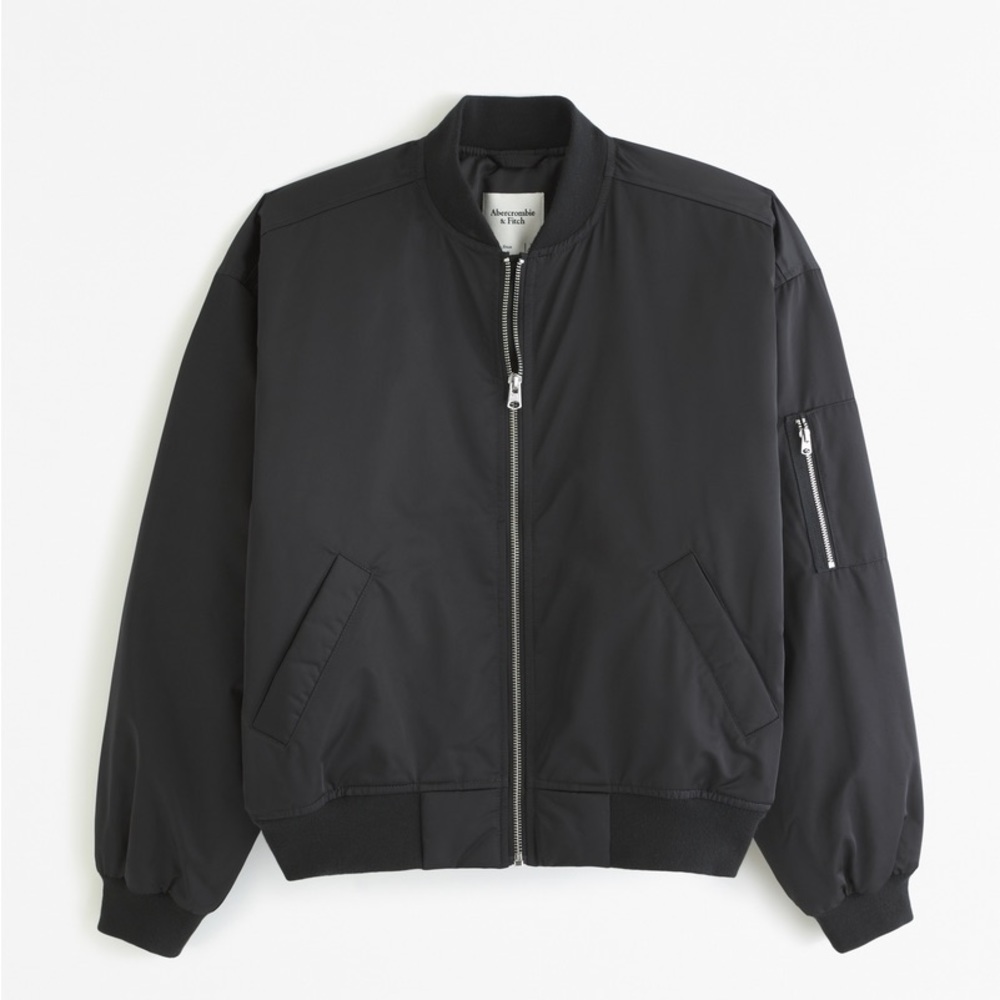 Nylon Bomber Jacket